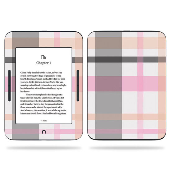 Picture of MightySkins Skin Compatible with Barnes & Noble Nook GlowLight 3 (2017) - Plaid | Protective, Durable, and Unique Vinyl Decal wrap Cover | Easy to Apply, Remove, and Change Styles | Made in The USA