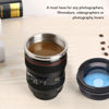 Picture of 400ML Camera Lens Coffee Mug Stainless Steel Camera Lens Water Cup Unique Gift Idea for Photographers