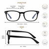 Picture of Blue Light Blocking Glasses Women Men-FEIDU 2pack Computer Fake Glasses HD Clear Lens Glasses