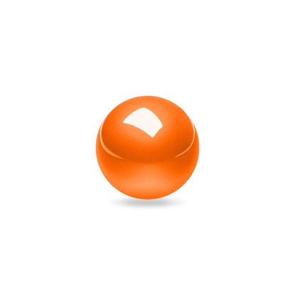 Picture of Perixx PERIPRO-303 GOG 1.34 inches Trackball - Replacement Ball for M570, PERIMICE-517/520/717/720, and Other Compatible Trackball Mouse - Glossy Orange