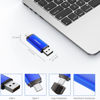 Picture of Vansuny 128GB USB Type-C Flash Drive 2-in-1 Dual Flash Drive USB A + USB C OTG Flash Drive for Android Smartphone Tablet Computer Laptop (Blue)