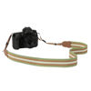 Picture of MoKo Camera Strap, Cotton Woven Camera Strap, Adjustable Universal Neck & Shoulder Strap for Digital Cameras, Green&Brown&Beige