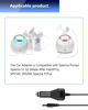 Picture of Universal DC 12V Car Charger for DBPOWER/Sylvania/RCA Portable DVD Players, Replacement Car Power Cord with 8 Connectors, Car Power Adapter for Spectra S1, S2 Breast Pumps, 8.2Ft Cable