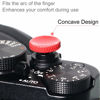 Picture of Soft Shutter Release Button(3 Pack Red), High-end Pure Copper Camera Shutter Button