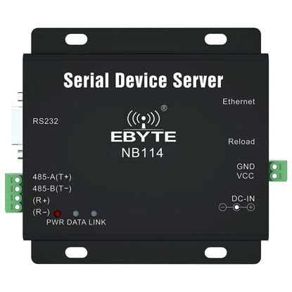 Picture of UART to Ethernet Seriall Server RS485/RS232/RS422 to Ethernet TCP UDP RJ45 CDSENET NB114 Wireless Serial Device Server Modem