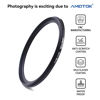 Picture of 62mm Lens to 58mm Camera Lens Adapter,62mm to 58mm Filter Step up Ring Adapter Ring,Compatible All 58mm Filter Accessory