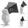 Picture of Camera Flash Diffuser Light Softbox 5x4” Photo (Universal, Collapsible with Storage Pouch) for Canon, Yongnuo, Nikon and Godox Speedlight