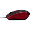 Picture of Verbatim Wired USB Computer Mouse - Corded USB Mouse for Laptops and PCs - Right or Left Hand Use, Red 99742, 1.4" x 2.4" x 3.9"