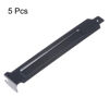 Picture of uxcell PCI Slot Covers with Screws for PC Case Dustproof Black 5pcs