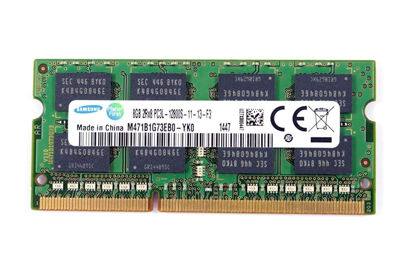 Picture of SAMSUNG Memory 8GB 2Rx8 PC3L-12800S-11-13-F3 RAM M471B1G73EB0-YK0