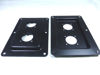 Picture of (2) Two Black Metal Speaker Jack Plates for Dual Large SpeakOn NL8MPR, NL4MPR