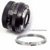 Picture of Akozon Pentax M42 to PK Lens Mount Adapter M42-PK M42 for Pentax PK K Mount Adapter Ring Focus Lens Infinity