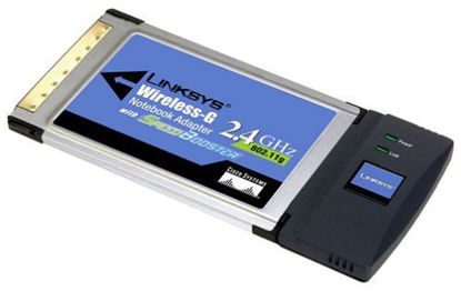 Picture of Linksys WPC54GS Wireless-G Notebook Laptop Adapter with SpeedBooster