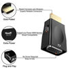 Picture of HDMI to VGA, Moread Gold-Plated Active HDMI to VGA Converter (Male to Female) with Power Cable for PS4, MacBook Pro, Mac mini, Apple TV and More - Black