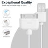 Picture of DCNETWORK iPhone 4s Cable USB Sync and Charging Cable for iPhone 4 4s 3G 3GS iPad 1 2 3 iPod Touch Nano 30 Pin Charger Cord Dock Adapter Data 3.3 Feet (White)