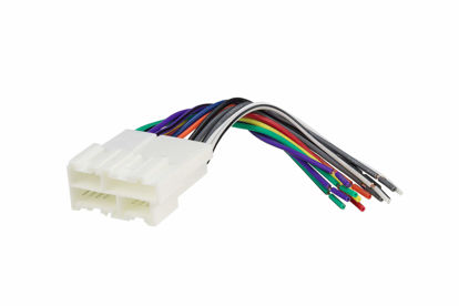 Picture of Scosche GM02B Compatible with Select 1986-05 GM Mini Power/Speaker Connector / Wire Harness for Aftermarket Stereo Installation with Color Coded Wires