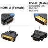 Picture of RyzzRooa DVI to HDMI Adapter 2-Pack, Bidirectional Female HDMI to DVI-D(24+1) Male Adapter with Gold-Plated for Computer, Monitor, Projector, TV, PS3/4/5 Nintendo Switch and More