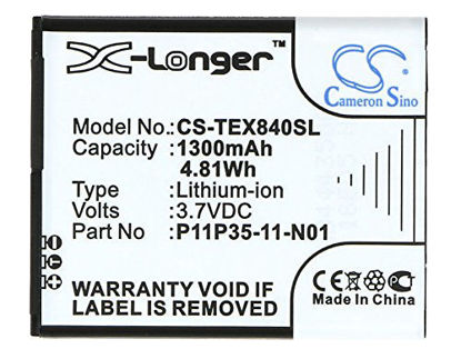 Picture of CS 1300mAh Replacement Battery for Texas INSTRUMENTSSELECT TI-Nspire CX TI Nspire CX TI Nspire CX CAS Graphing TI-84 CE TI-84 Plus CE TI-Nspire CX CAS PN 3.7L12005SPA P11P35-11-N01