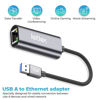 Picture of LETLEX USB to Ethernet Adapter - Gigabit Ethernet Adapter with Fast & Stable Connection (1Gbps) for MacBook, ChromeOS, Windows, USB Ethernet Adapter for Gaming