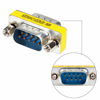 Picture of abcGoodefg 9 Pin RS-232 DB9 Male to Male Female to Female Serial Cable Gender Changer Coupler Adapter (10 PACK, DB9 Male to Male)