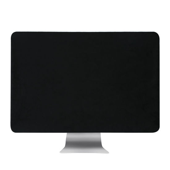 Picture of GBOLE Monitor Dust Cover Compatible with iMac 27 inch or AllinOne Computer AntiStatic Dustproof LCD Panel Case Computer Screen Protective Sleeve Desktop and TV Black (27 inch Monitor Dust Cover