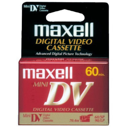 Picture of Maxell Mini Digital Video Tapes (Single) Product Category: Video Tape & Accessories/Mini Digital Video Tape