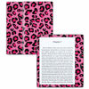 Picture of MightySkins Carbon Fiber Skin for Amazon Kindle Oasis 7" (9th Gen) - Pink Leopard | Protective, Durable Textured Carbon Fiber Finish | Easy to Apply, Remove, and Change Styles | Made in The USA