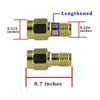 Picture of DHT Electronics 2PCS coaxial Coax Adapter SMA Female to RP-SMA Male