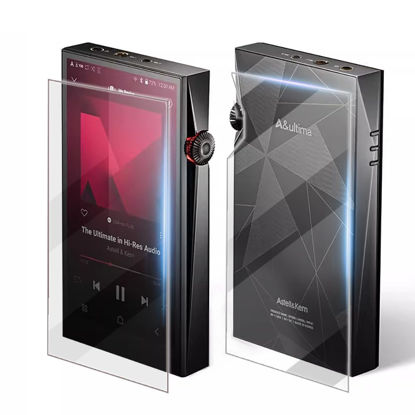 Picture of 9H Scratch-Proof Premium Protective Tempered Glass Screen Protector Film for iRiver Astell&Kern A&ultima SP3000 SE300 (SP3000 front and back)