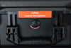 Picture of Custom Laser Engraved Pelican Rifle Case Nameplate (2 Text Lines, Orange)