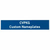 Picture of Custom Laser Engraved Pelican 1560 Nameplate (2 Text Lines, Blue)