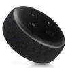 Picture of Skinit Decal Audio skin compatible with Amazon Echo Dot 3 - Officially Licensed Black Brushed Steel Texture Design