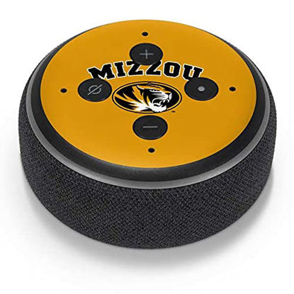 Picture of Skinit Decal Audio Skin Compatible with Amazon Echo Dot 3 - Officially Licensed College Mizzou Yellow Design