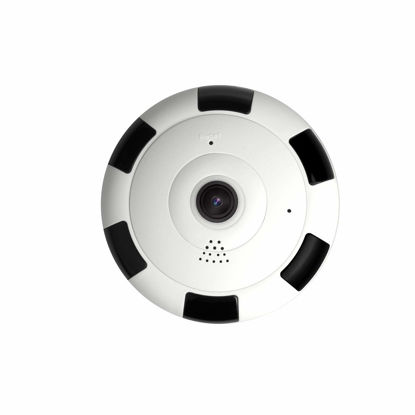 Picture of YUUAND Fisheye UFO Camera Mircophone 1080P HD Mini 360 Degree Panoramic WiFi Wireless IP Camera Fisheye Night Vision White