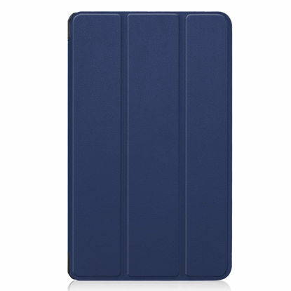 Picture of INSOLKIDON LG Gpad F2 8.0 Case Bumper Full Body Protection Leather Protective Case Tablet Holder Shell Protector case Support Shell for LG LK460 (Navy Blue)