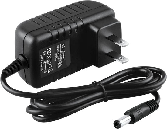 Picture of Nuxkst AC/DC Adapter for Radio Shack PRO-197 Pro-2055 PRO-2096 Cat. No. 20-197 20197 20-428 20428 RadioShack Digital Trunking Desktop Mobile Radio Scanner, PRO-2054 CD Radio Power Cord Charger