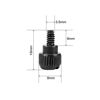 Picture of 15PCS Black PC Thumb Screws, 6-32 Thread PC Computer Case Screws, for Computer PC Case Power Supply PCI Slots