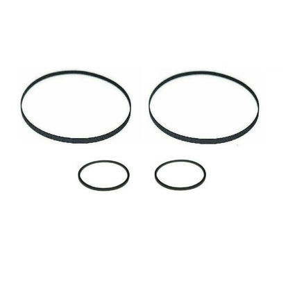 Picture of Rubber Belt Tape Mechanism Kit (4X Belts) Compatible with Sony Stereo Cassette Deck