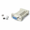 Picture of StarTech.com DB9 RS232 Serial Null Modem Adapter - F/F - Null modem adapter - DB-9 (F) to DB-9 (F) - NM9FF