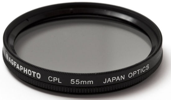 Picture of AGFA Polarizing Glass Filter (CPL), 55mm APCPL55