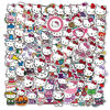 Picture of 100Pcs Hello Kitty Stickers Pack Kitty White Theme Waterproof Sticker Decals for Laptop Water Bottle Skateboard Luggage Car Bumper Hello Kitty Stickers for Girls Kids Teens