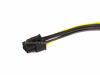 Picture of Monoprice SATA Cable - 0.67 Feet - Black | SATA 15pin to 6pin PCI Express Card Power Cable