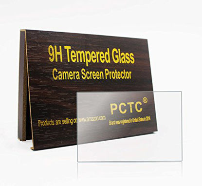 Picture of (3 Pack) PCTC Tempered Glass Screen Protector Skin Film for Camera Canon 700D 750D 760D Rebel T5i T6i anti-scratches anti Dust anti Fingerprint waterproof foils