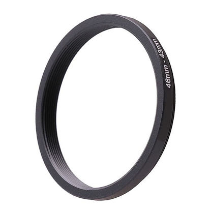 Picture of 46mm Lens to 43mm Camera Lens Adapter,46mm to 43mm Filter Step up Ring Adapter Ring,Compatible with All 43mm UV,CPL,ND,Lens Hood,Threaded Lens ect.