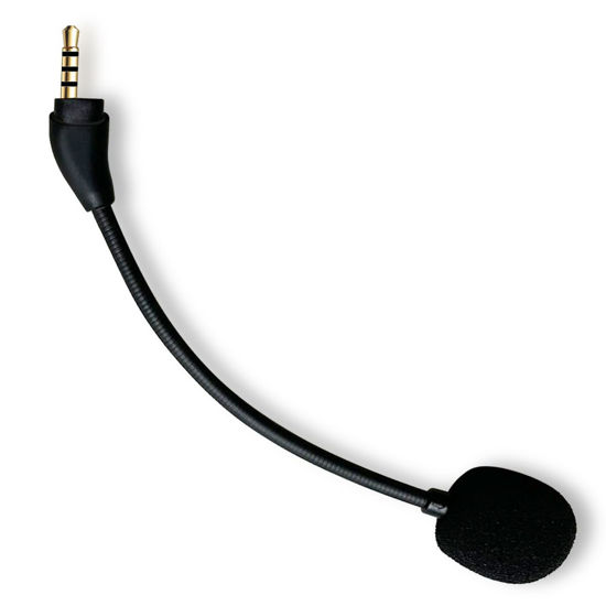 Picture of MJKOR Replacement Mic Compatible with HyperX Cloud 3 Headsets, Microphone Replacement Compatible with Hyper x Cloud III Headphones