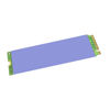 Picture of NVME M.2 Thermal pad，M.2 SSD Thermal Cooling Pad, 70x20x0.5/1mm for M.2 2280 SSD NVMe Heatsinks (20PCS Pack)