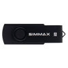 Picture of SIMMAX 5Pcs 8GB USB Flash Drive USB 2.0 Flash Drive Memory Stick Fold Storage Thumb Stick Pen Swivel Design(Five Mixed Colors: Black Blue Green Purple Red)(Mix Color1)