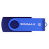 Picture of SIMMAX 5Pcs 8GB USB Flash Drive USB 2.0 Flash Drive Memory Stick Fold Storage Thumb Stick Pen Swivel Design(Five Mixed Colors: Black Blue Green Purple Red)(Mix Color1)