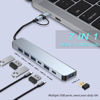 Picture of Aluminum 7 in 1 USB C Hub with USB 3.0, USB 2.0 Ports for MacBook Pro Air and More Devices