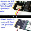 Picture of Sintech M.2 M-Key M.2 Key E Module,NGFF WiFi Card to M.2 Key M Adapter Card Compatible for Intel 7260,8260,9260